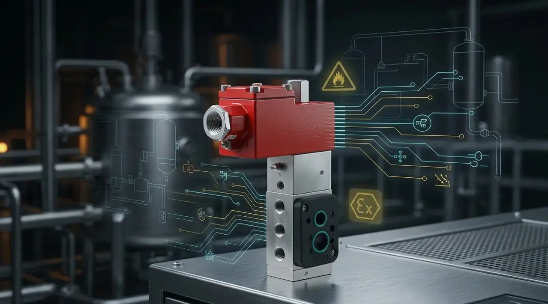 Explosion-Proof Solenoid Valves Explained for Hazardous Area Installations