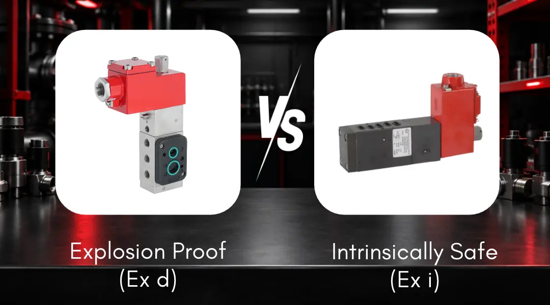 Explosion-Proof (Ex d) vs Intrinsically Safe (Ex i): Which Solenoid Valve Should You Choose?